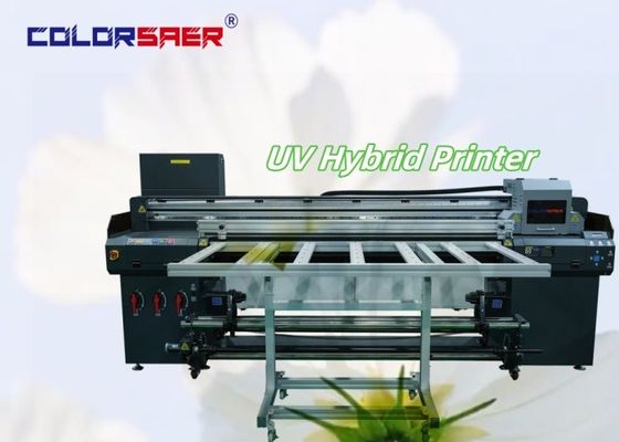 Color Digital Fast Speed UV Printer Flatbed & Roll To Roll Máy in lai UV