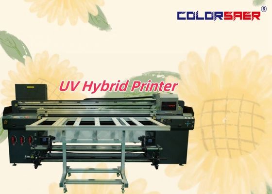 Máy in tia mực UV cho doanh nghiệp nhỏ Bàn phẳng với máy in lai UV cho các vật liệu khác nhau