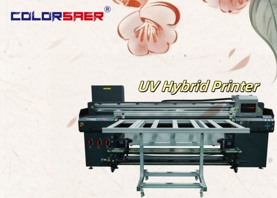 Máy in UV kỹ thuật số tốc độ cao, định dạng lớn và cuộn