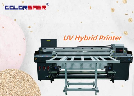 Máy in UV kỹ thuật số tốc độ cao, định dạng lớn và cuộn