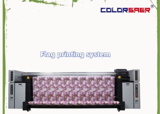 Máy in vải kỹ thuật số 8 đầu phun I3200-A1 khổ in 3.2m, chuyên in vải polyester và cotton