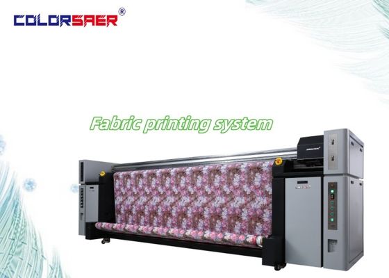 Máy in vải kỹ thuật số Máy in sublimation 3,2m với 8 đầu cho vải polyester bông