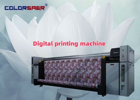 Máy in dệt may Sublimation 8 đầu Inkjet Sublimation máy in kỹ thuật số tốc độ cao