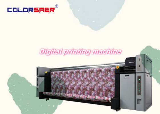 Máy in dệt may sublimation công nghiệp 8 đầu kỹ thuật số định dạng lớn 3,2m 10,5ft Plotter