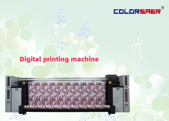 Máy in lá cờ Sublimation trực tiếp Banner printer I3200 Print head Máy in Polyester & Cotton kỹ thuật số