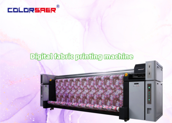 Máy in lá cờ Sublimation trực tiếp Banner printer I3200 Print head Máy in Polyester & Cotton kỹ thuật số