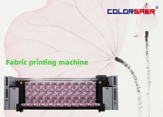 bán nóng 3200mm trực tiếp để bông & polyester máy in chuyên nghiệp in trên máy dệt cuộn