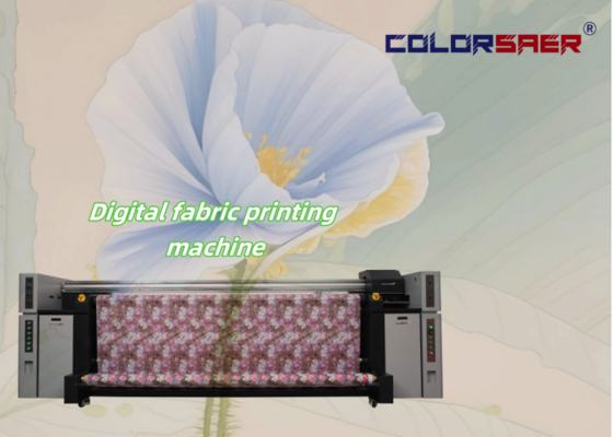 10.5ft I3200 Printheads Máy in kỹ thuật số với bộ phận sưởi ấm