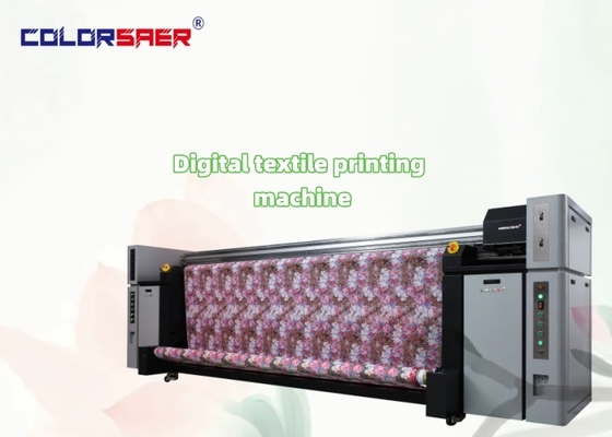 10.5ft I3200 Printheads Máy in kỹ thuật số với bộ phận sưởi ấm