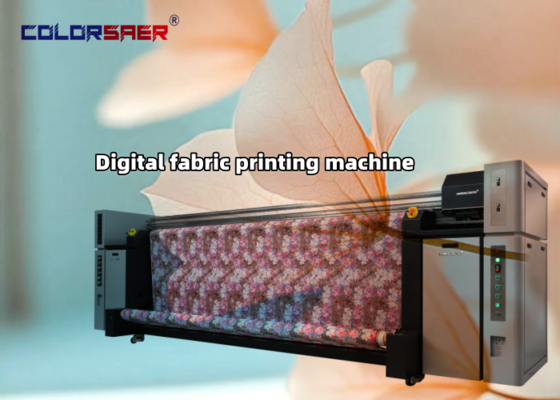 3Máy in vải kỹ thuật số.2m với máy sưởi - CMYK Sublimation Ink