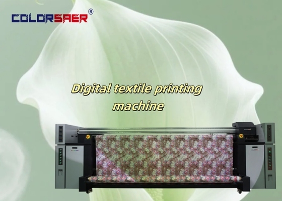 Máy in vải kỹ thuật số Epson Head khổ 3.2m CMYK Chuyển nhiệt