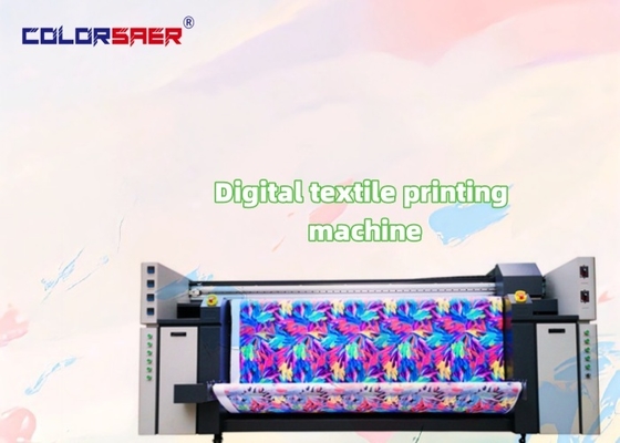 Máy in vải kỹ thuật số tự động 2200mm với 3 đầu Epson i3200