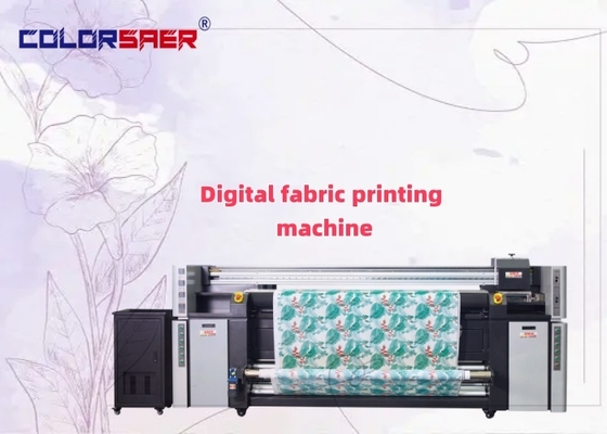 Hệ thống in vải cuộn đến cuộn khổ lớn COLOR SAER cho Vải Polyester & Cotton