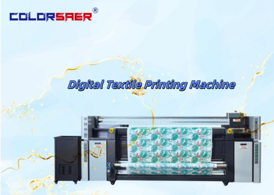 Chế độ hoạt động ổn định Dye Textile 2m Sublimation Printer 4 đầu Máy in polyester và bông