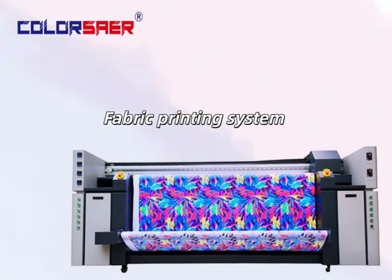 Máy in vải kỹ thuật số tốc độ cao SAER hoàn toàn mới, in trực tiếp lên vải cho Cotton và Polyester