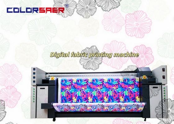 Máy in vải kỹ thuật số Máy in vải in kỹ thuật số Máy in chuyển nhiệt Nhà sản xuất tốt Máy in phun 4 đầu