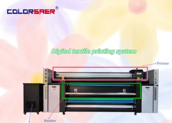 Máy in tự động nhiều màu của nhà sản xuất cho vải cuộn cotton và polyester