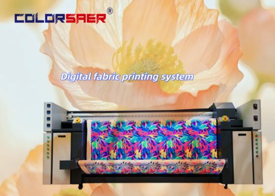 Máy in bông và polyester kỹ thuật số định dạng lớn
