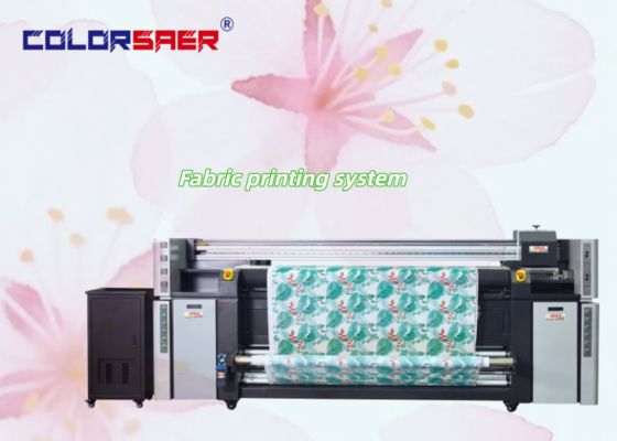 Máy in bông và polyester kỹ thuật số định dạng lớn