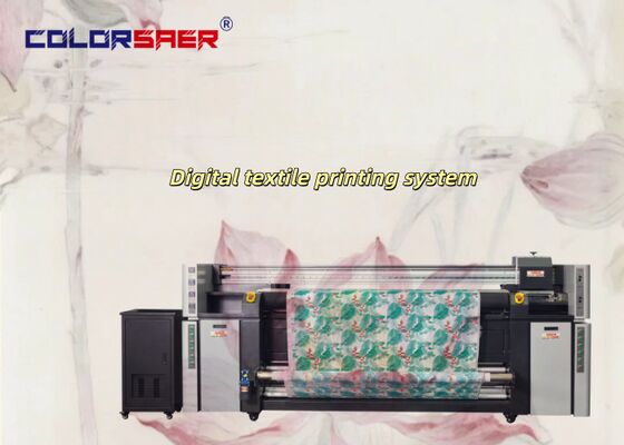 SAER Chất lượng cao 2 hoặc 4 hoặc 8 PC I3200 Đầu định dạng lớn 2m /3.2m Inkjet dye Sublimation Printer With Plotter Machine