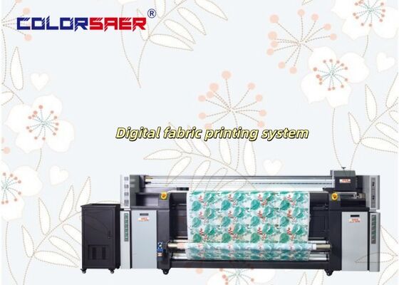 Máy in bấm mực đa chức năng hiệu suất cao Máy in sublimation nhuộm dệt kim loại kỹ thuật số với sublimation và mực sắc tố