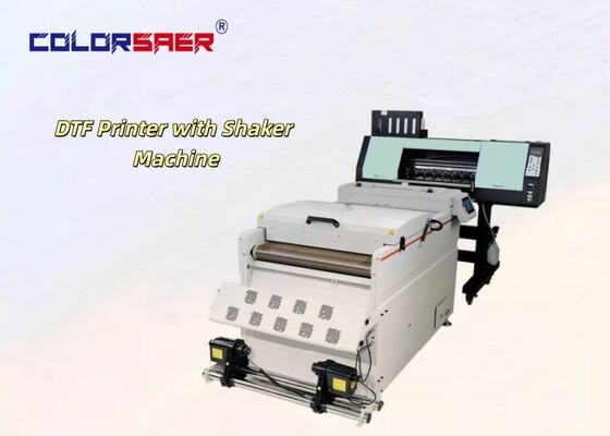 Bộ máy in đầy đủ DTF Digital Textile T-Shirt máy in trực tiếp sử dụng với máy rung cho chiều rộng 24 inch