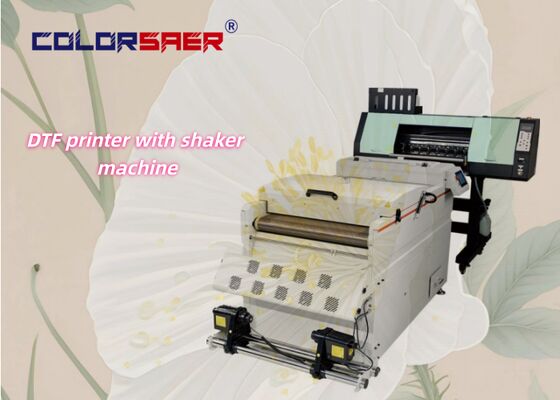 Máy in DTF 60cm A3 Máy in phim PET Áo thun Máy in DTF có máy lắc bột