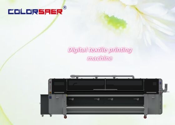 Đầu in tự động mới KJ4B-QL Digital Textile Roll-to-Roll Fabric Printer Cấp độ hiệu quả cao