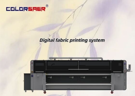 Hệ thống in dệt tự động tốc độ cao với đầu in KJ4B-QL cho máy vẽ vải và máy in vải kỹ thuật số