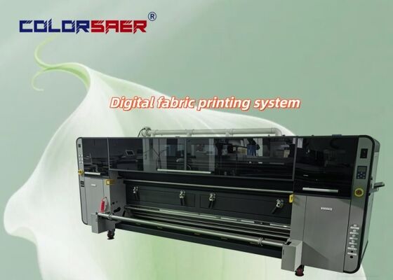 Công nghiệp KJ4B-QL Printhead Sublimation Dye Inkjet Fabric Plotter Roll To Roll Hệ thống in dệt