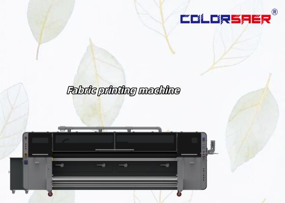 Máy in vải khổ lớn SAER Company Model mới CSR3200 Pro với 4 đầu in KJ4B-QL cho in chuyển nhiệt