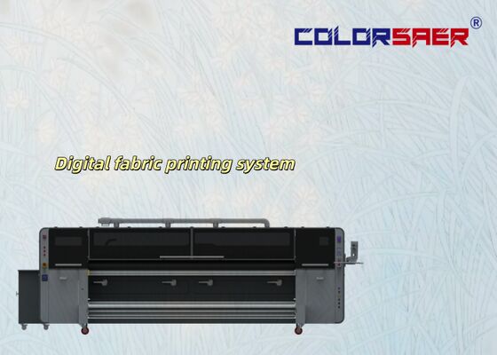 SAER bán nóng 4 đầu dạng lớn 3.2m Độ rộng in nhanh in dệt may Sublimation Plotter