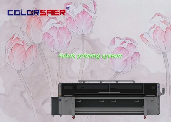 Máy in vải công nghệ mới 3,2m đa chức năng với màu sắc và mực sublimation