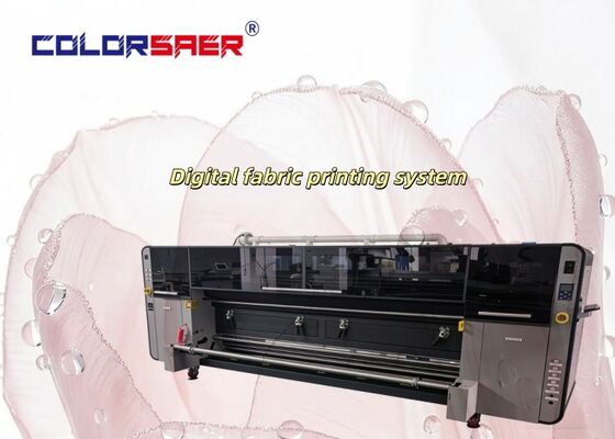 SAER COLOR  Wholesale the Best Sublimation Printer 3.2m Width Digital Textile Printer with 4& 8heads I3200