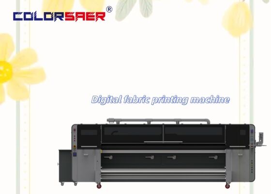 SAER Mô hình mới Hệ thống in dệt kim loại kỹ thuật số tự động đầy đủ với mực sắc tố và thoái hóa DPI cao
