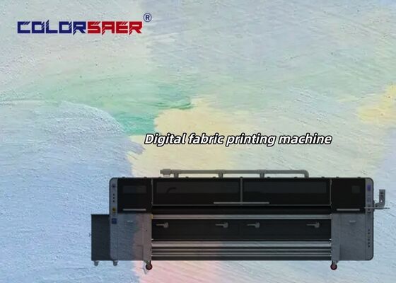 SAER Màu 4 & 8 Chiếc I3200A1 Đầu In 3.2 M Tất Cả Trong Một Quảng Cáo In Phun Màu Kỹ Thuật Số cờ In Máy