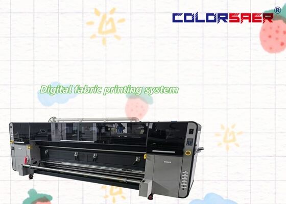 Máy in vải / dệt tự động SAER COLOR Máy nhuộm thăng hoa cho vật liệu Cotton & Polyester