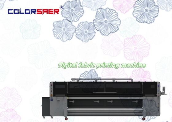 SAER High-End Format lớn 3200mm Hệ thống in dệt may kỹ thuật số Fabric Plotter 4 màu hoặc 8 màu