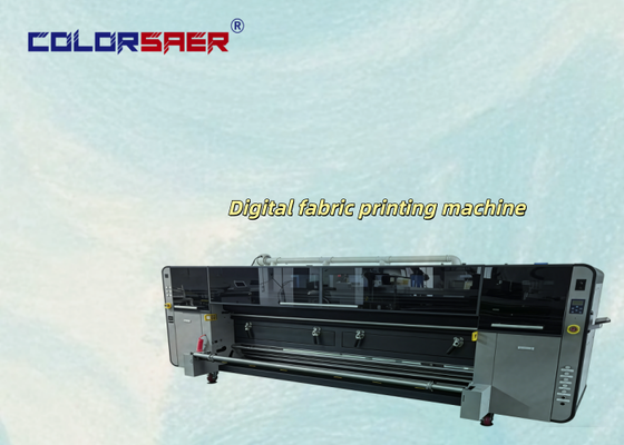 SAER I3200 Print Head CMYK 4 màu & CMYKGRBK 8 màu Máy in dệt may 3,2m cho polyester & vật liệu bông
