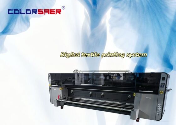 Hệ thống in vải kỹ thuật số cao cấp giá facotory cuộn để cuộn hoặc trực tiếp ra máy vẽ dệt với CMYK & CYMKKRK