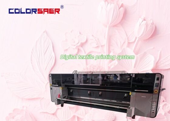 Mẫu mới Máy in biểu ngữ thăng hoa đầu in công nghiệp KJ4B-QL cho vật liệu cotton hoặc polyester