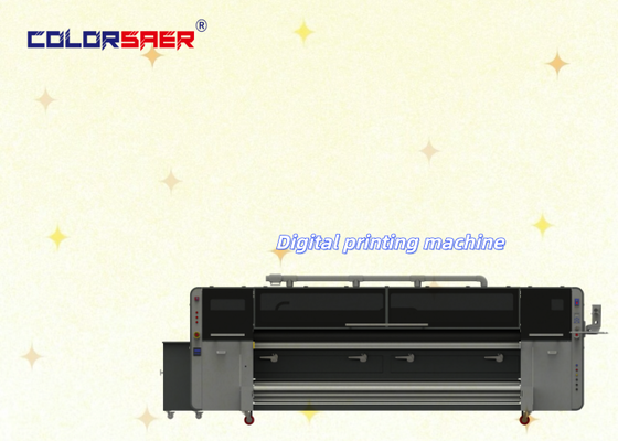 SAER Lifetime Warranty Digital Fabric Printing System CSR3200 Textile Printer with Far Infrared Heater All-in-one Machine