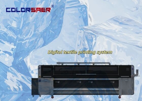 SAER Chứng nhận 3.2m KJ48-QL Print Head Công nghiệp trực tiếp in dệt may cho nhà máy quảng cáo