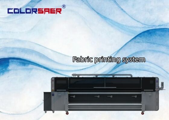 Flag Mesh Cloth Satin Printing Machine 3200mm Large Format Sublimation Ink Printer with Four I3200 Printhead