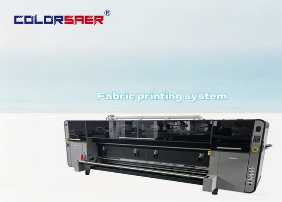 SAER COLOR Cost Effective Large Format Dye Sublimation Fabric Printing Machine 3.2 Meters