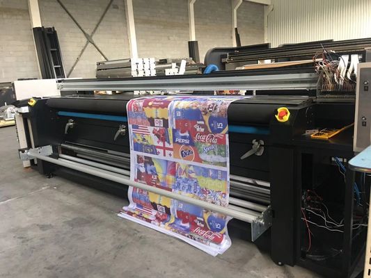 Hai mảnh vải Polyester Plotter Một - Giải pháp in vải dừng