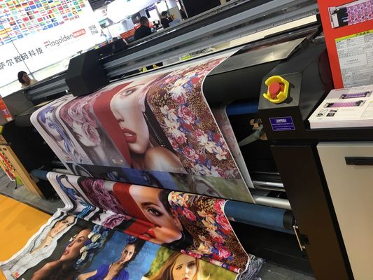 Máy in biểu ngữ polyester cuộn để cuộn