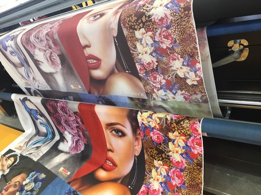 Máy in biểu ngữ polyester cuộn để cuộn