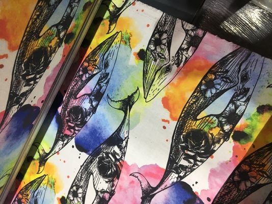 Máy in phun Epson 4720 Head Máy in phun tự động cho ô / lều