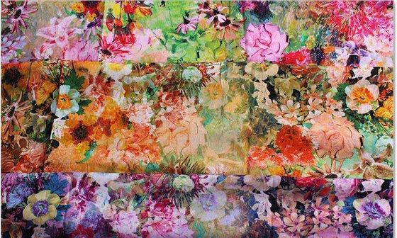 Thiết bị in vải kỹ thuật số Cmyk Máy phát điện cuộn nóng 6kw để cuộn loại tấm